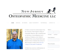 Tablet Screenshot of njosteopathic.com